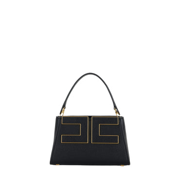Borse Elisabetta Franchi BS07A66E2 con maxi logo a tracolla