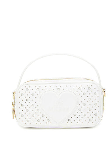 Borsa Love Moschino JC4290 mini bauguette a tracolla traforata