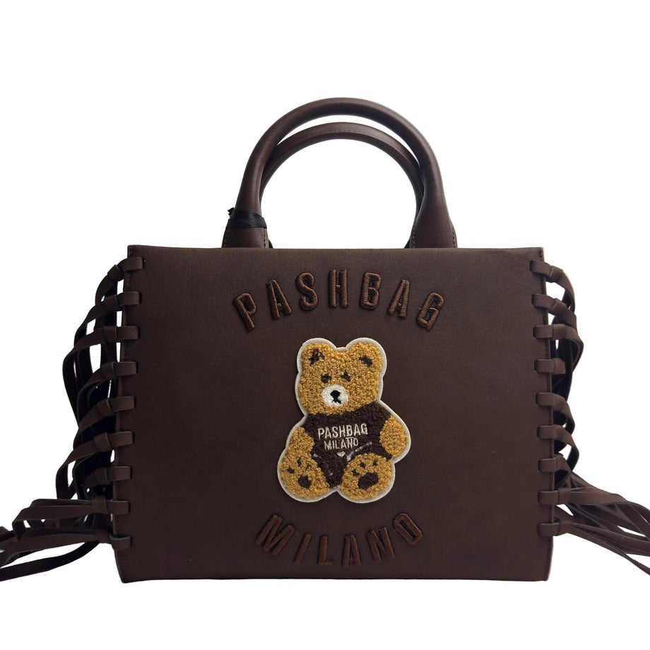 Borse PashBag Tote big Marge Shepherd Suede con frange