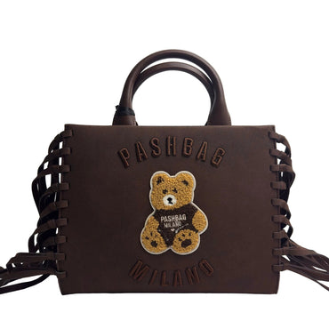 Borse PashBag Tote big Marge Shepherd Suede con frange