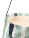 Borsa Saint Barth Essential Bag stripes verde/panna EBAGN007 09420L
