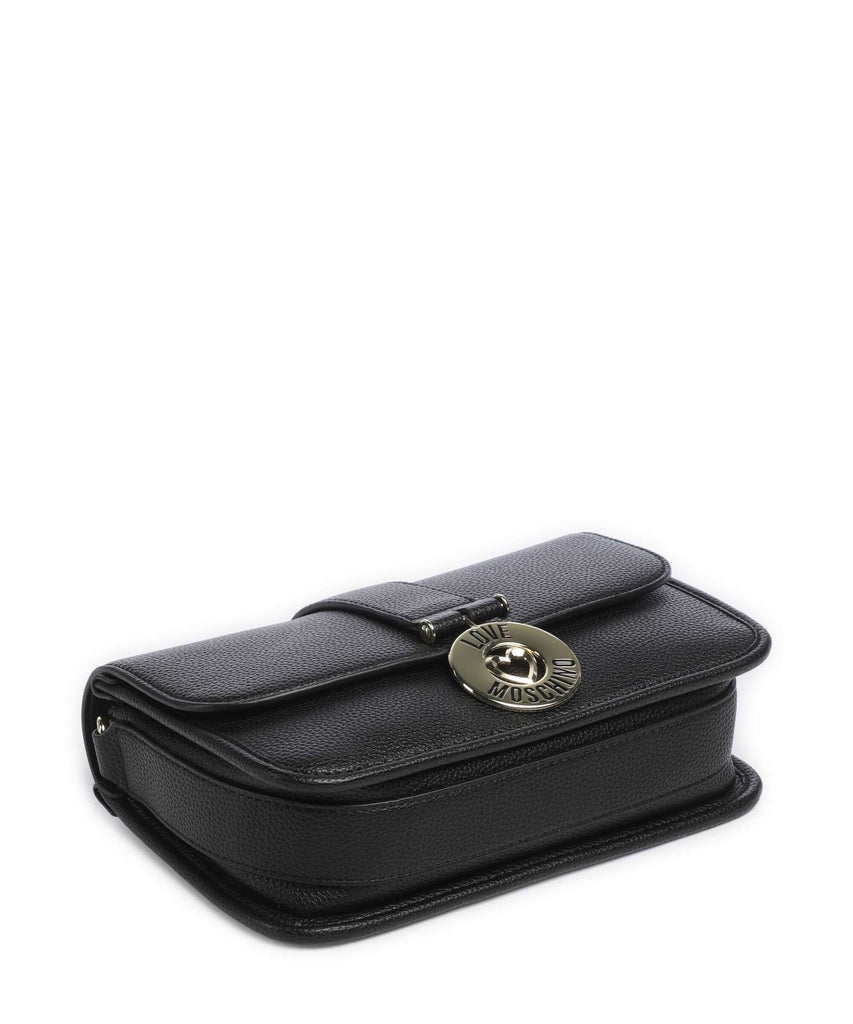 Borse Love Moschino JC4236 a tracolla Bouncing Heart in pelle martellata