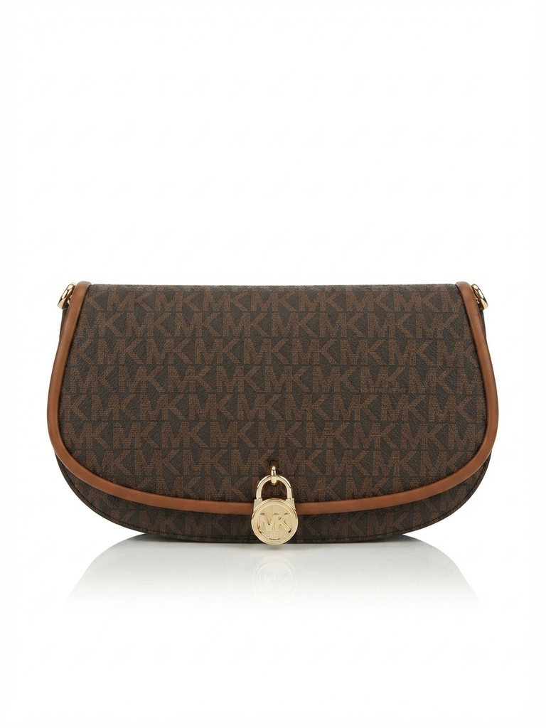 Borsa Michael Kors Mila small monogram a tracolla