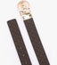 Cinture Michael Kors reversibili con placca logata oro