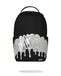 ZAINO SPRAYGROUND ART7745 METALLIC DRIP SHARK BUBBLE LETTERS DLX BACKPACK