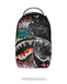ZAINO SPRAYGROUND ART7126 SPLIT CYBERSHARK DLXSV BACKPACK