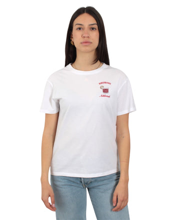 T-shirt Emilie in cotone con ricamo Negroni
