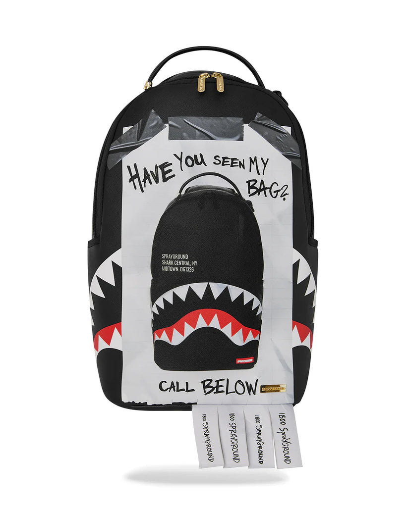 ZAINO SPRAYGROUND 8735 MISSING BAG FLYER DLXSV BACKPACK