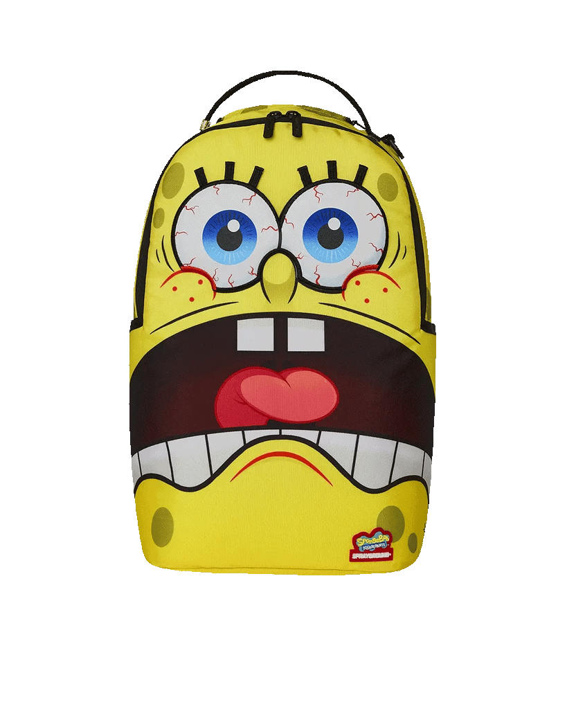 ZAINO SPRAYGROUND ART7302 SPONGEBOB REMOVABLE EYES DLXR BACKPACK