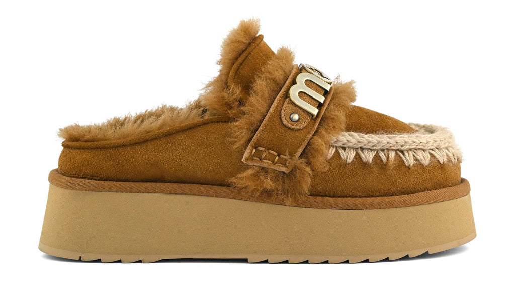 Scarpe MOU Platform clog with strap logo COG MU.FW681006A