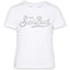 T-Shirt Saint Bart Emilie Logo In Strass 02296L