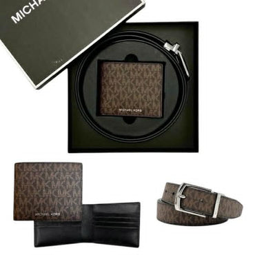 Set Michael Kors Cintura E Portafogli Logato