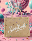 Borsa Saint Barth Vanity Straw Con Strass Colorati VANI021 02748L