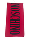 Sciarpa Moschino Art30634 M2117 Logo Maxi reversibile