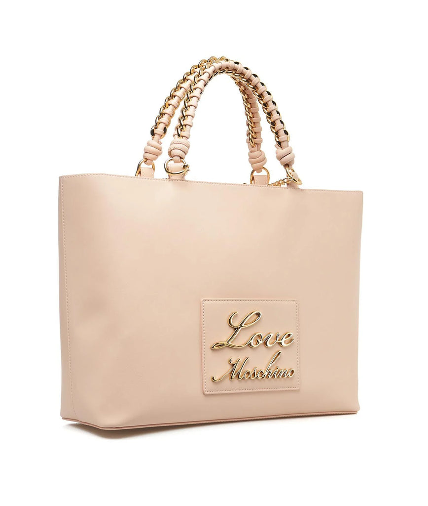 Borsa Love Moschino JC4119 Shopper Lovely Logo Lettering corsivo