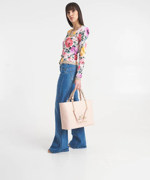 Borsa Love Moschino JC4119 Shopper Lovely Logo Lettering corsivo