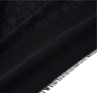 Pashmina Elisabetta Franchi SC10F56E2 con pattern logo