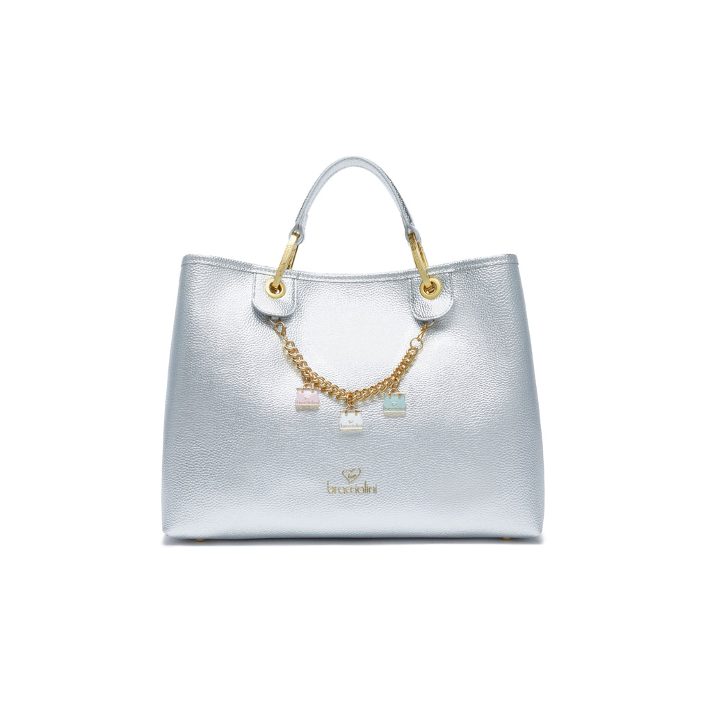 Borsa Braccialini B18191 Beth Medium con charms borsette pendenti