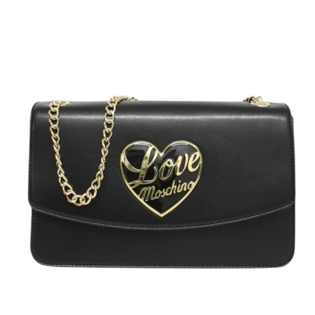 Borsa Love Moschino JC4184 Flap Bag Cuore Nero