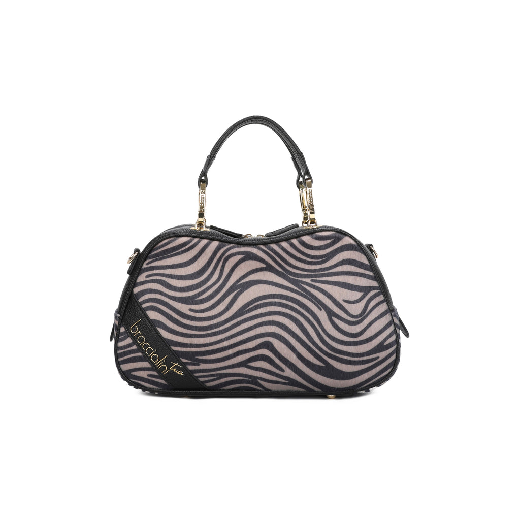 Borsa Braccialini Candy B18693 Bauletto Fantasia Zebrata
