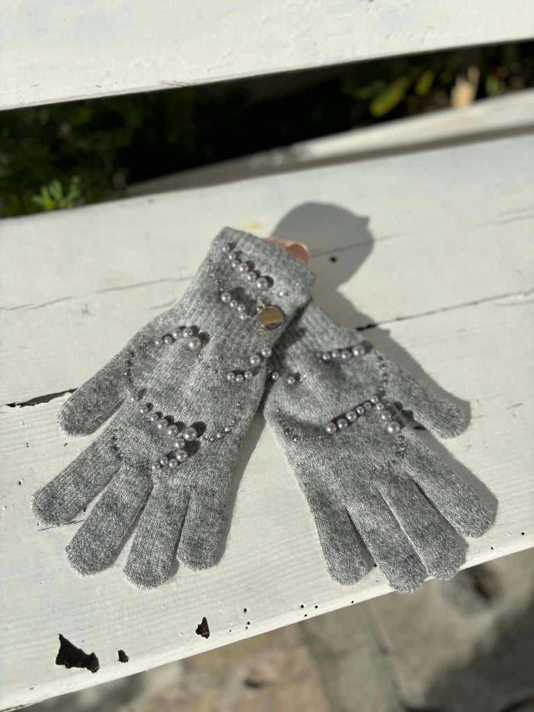 Guanti Alessia & Massimo GI4522 con perle