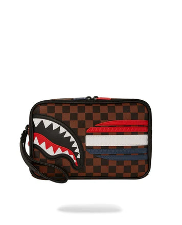 Pochette Sprayground e beauty marrone machine Francaise toiletry 910B7492NSZ