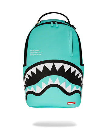 ZAINO SPRAYGROUND ART7015 SHARK CENTRAL AQUA DLXSV BACKPACK