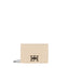 Borsa Elisabetta Franchi Crema BS11A46E2 a tracolla con girello logo in metallo