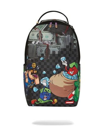 ZAINO SPRAYGROUND ART7534 MONEY TEAM DIAMOND HEIST
