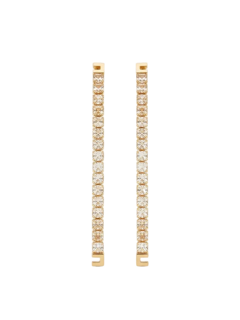 Orecchini Elisabetta Franchi OR36A66E2 pendenti strass