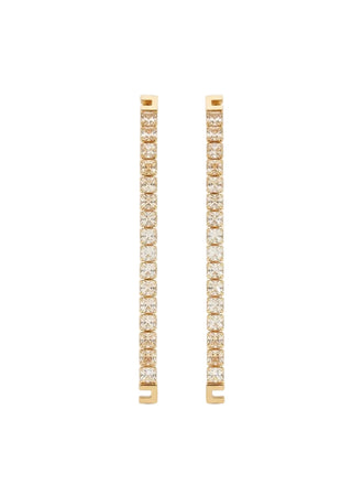 Orecchini Elisabetta Franchi OR36A66E2 pendenti strass