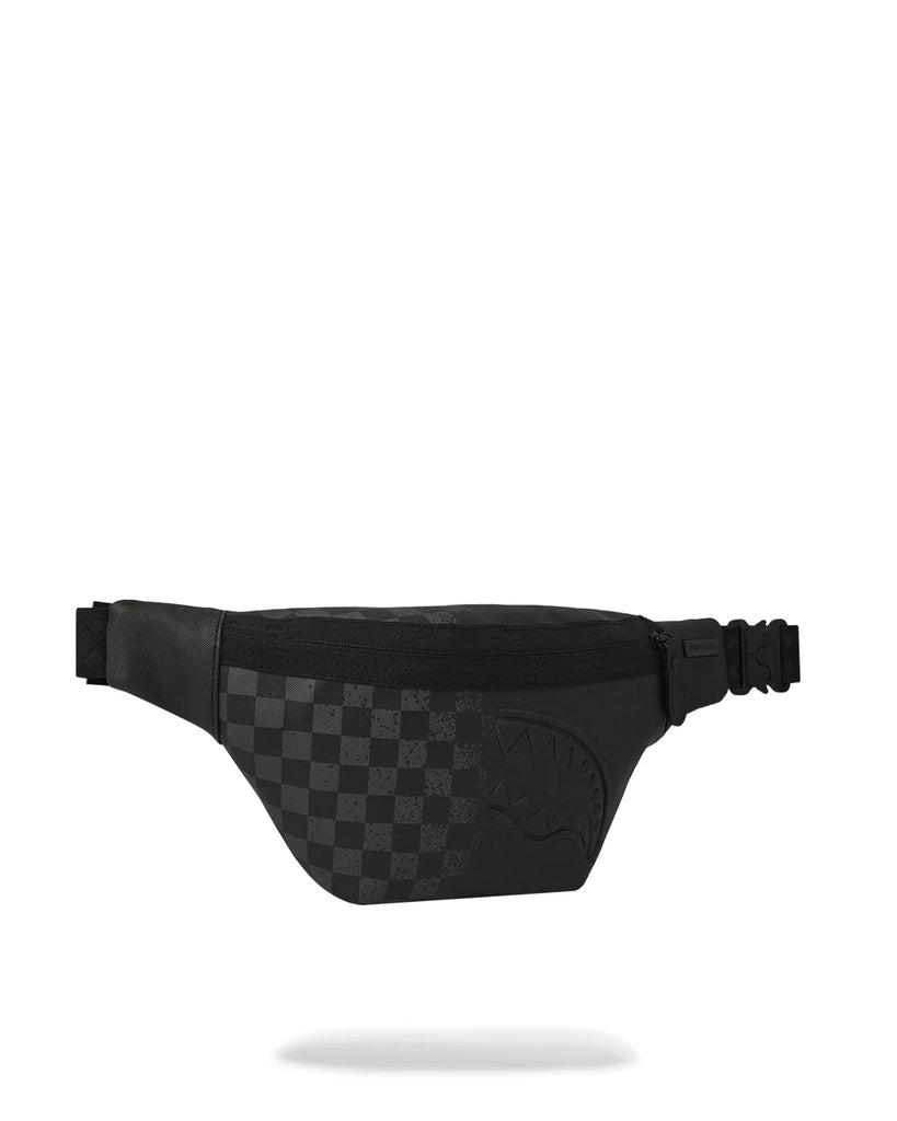 Marsupio Sprayground Half Spritz Black/grey Check Savvy Crossbody