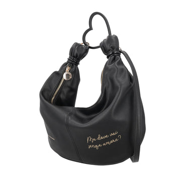 Borsa Le Pandorine P252B527 a mano Amore colore nero