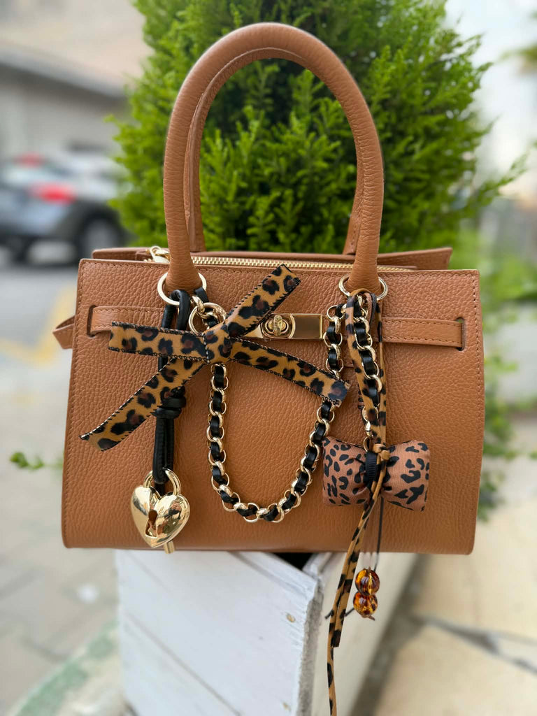 Borsa Luxyra Belted con charm