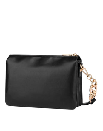 Borsa Love Moschino JC4075 Tracolla con medaglioni ovali nera