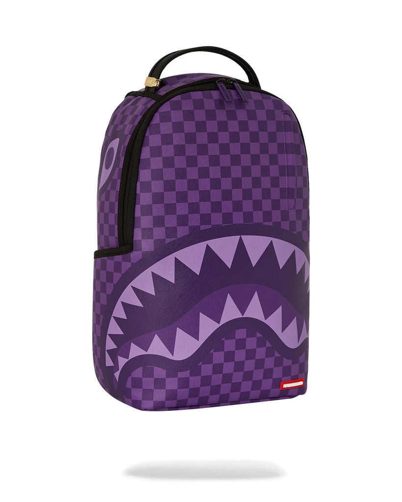 ZAINO SPRAYGROUND ART7645 PURPLE SHARK SHARKS IN PARIS DLXSV BACKPACK