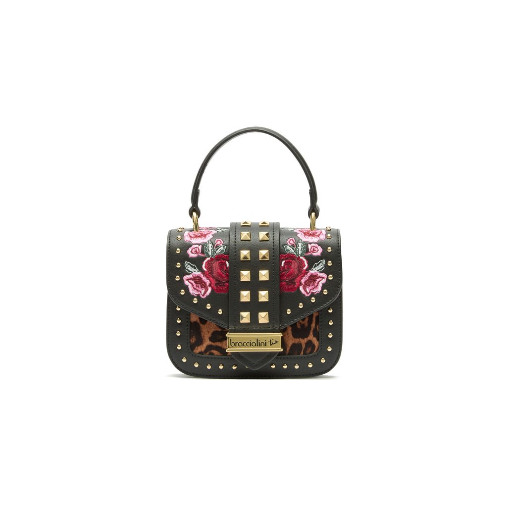 Borsa Braccialini Rock B18600 Mini Bag Flower e Animalier