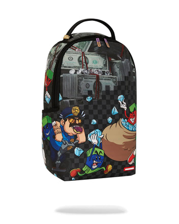 ZAINO SPRAYGROUND ART7534 MONEY TEAM DIAMOND HEIST