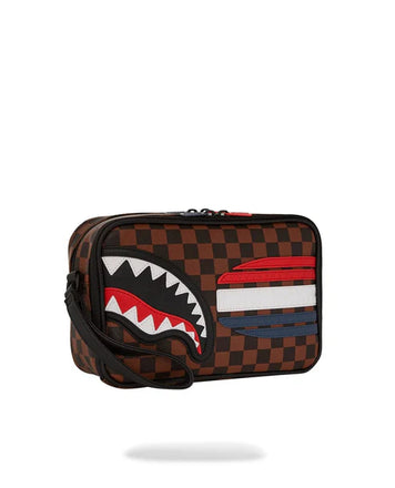 Pochette Sprayground e beauty marrone machine Francaise toiletry 910B7492NSZ