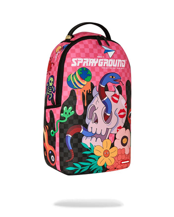 ZAINO SPRAYGROUND ART7604 WTF SKULL DRIP DLXSV BACKPACK