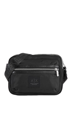 Tracolla Armani Exchange AF10406 Uomo Messanger capsule nera