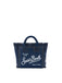 Borsa Saint Barth Vanity Mini Denim Dark VAMI001 00431L