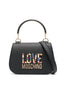 Borsa Love Moschino JC4337 Tote Bag Nera Logo Pietre in Swarovsky