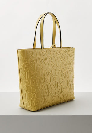 Borsa Armani Exchange 942650 Shopping Bag logata opaca