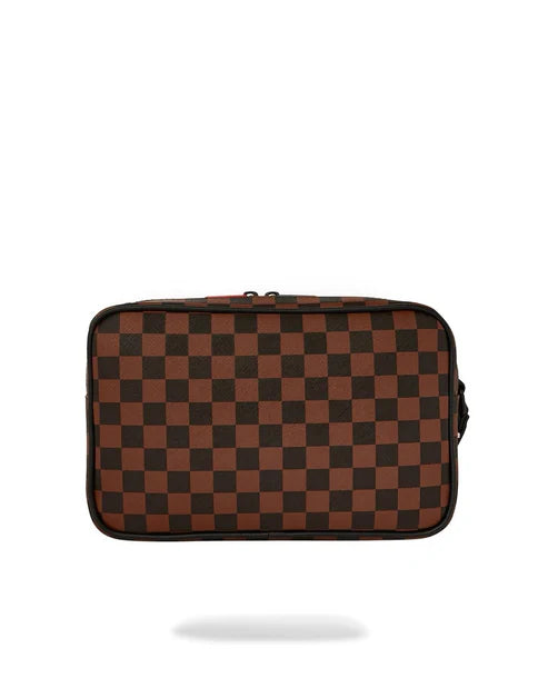 Pochette Sprayground e beauty marrone machine Francaise toiletry 910B7492NSZ