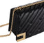 Borsa Elisabetta Franchi BS54A46E2 grande matelassé Nera con tracolla