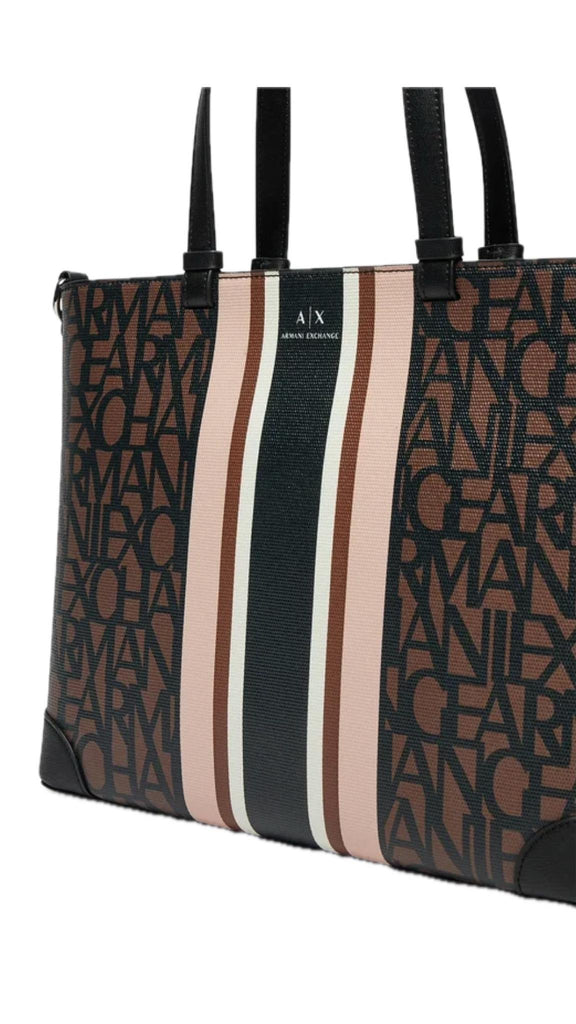 Borsa Armani Exchange Art949138 Shopping Bag Medium Logata