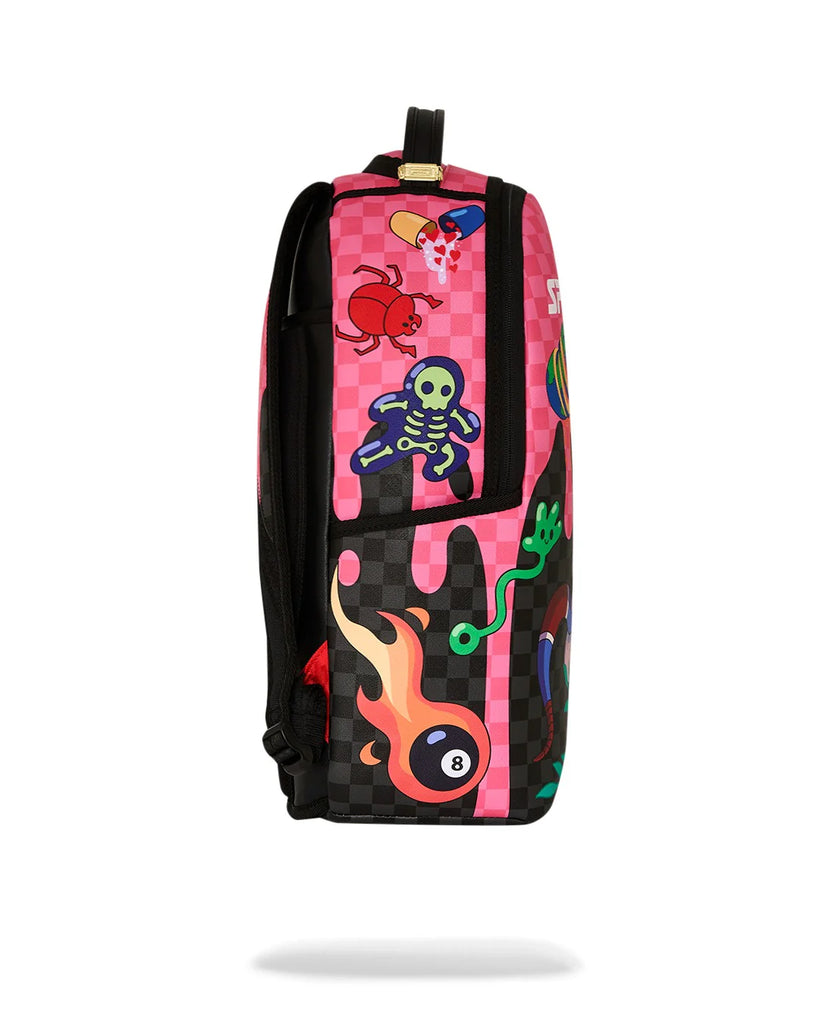 ZAINO SPRAYGROUND ART7604 WTF SKULL DRIP DLXSV BACKPACK