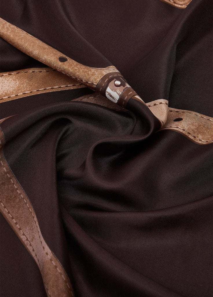 Foulard Liu-Jo  motivo logo e belts