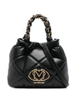 Borsa Love Moschino Jc4115 a secchiello nera trapuntata